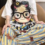 عباية نسائية بأكمام طويلة وطبعة بيزلي مستوحاة من الشرق الأوسط BK0905501، مع حزام قابل للتعديل وقماش قابل للغسل في الغسالة - متعددة الاستخدامات لجميع الفصول