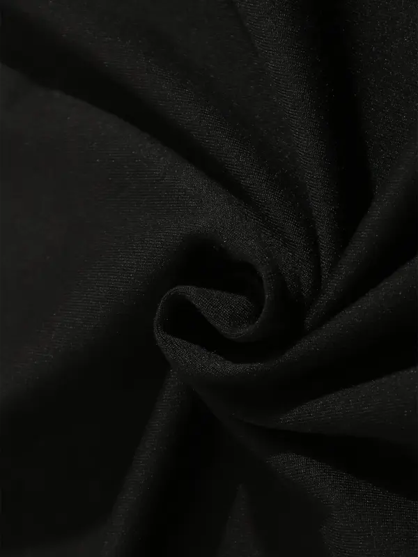 قطعتان طقم نسائي كاجوال بتصميم كرز كلاسيكي وياقة دائرية وأكمام قصيرة مع بنطلون طويل فضفاض بحبل سحب، ملابس عصرية مناسبة للصيف والشارع